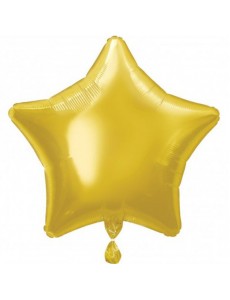 Balão Estrela Dourado